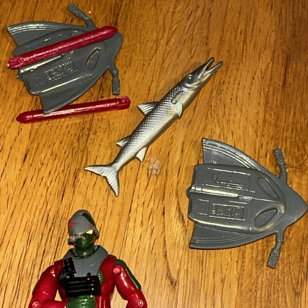 Vintage G.I. Joe Undertow (V1) 1990 Action Figure Hasbro ARAH Lot Of 2